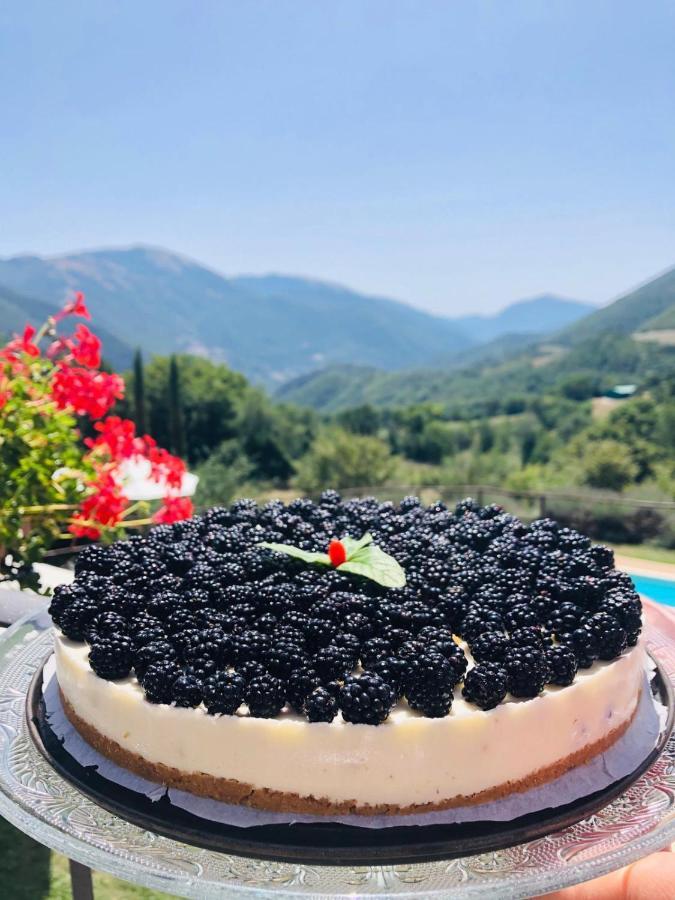 Agriturismo Roccagelli Vallo di Nera Buitenkant foto