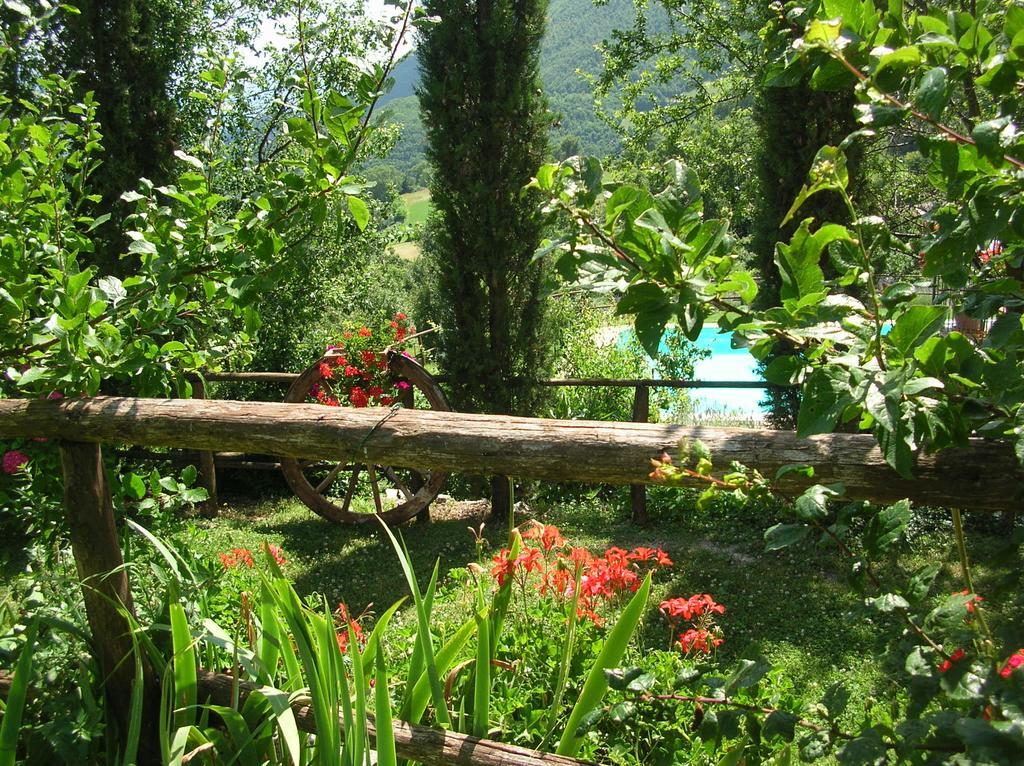 Agriturismo Roccagelli Vallo di Nera Buitenkant foto