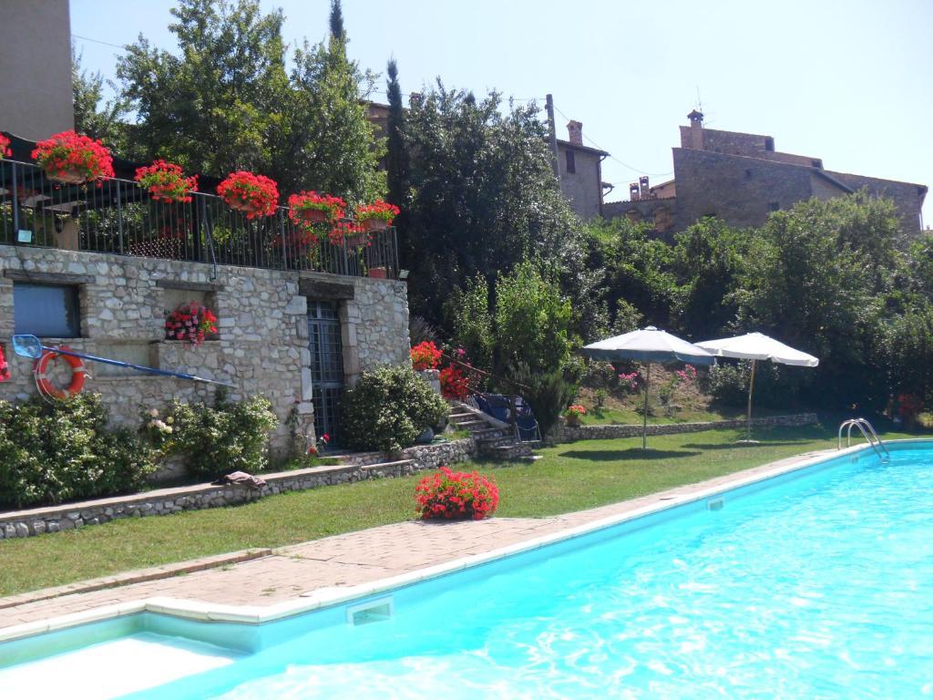 Agriturismo Roccagelli Vallo di Nera Buitenkant foto