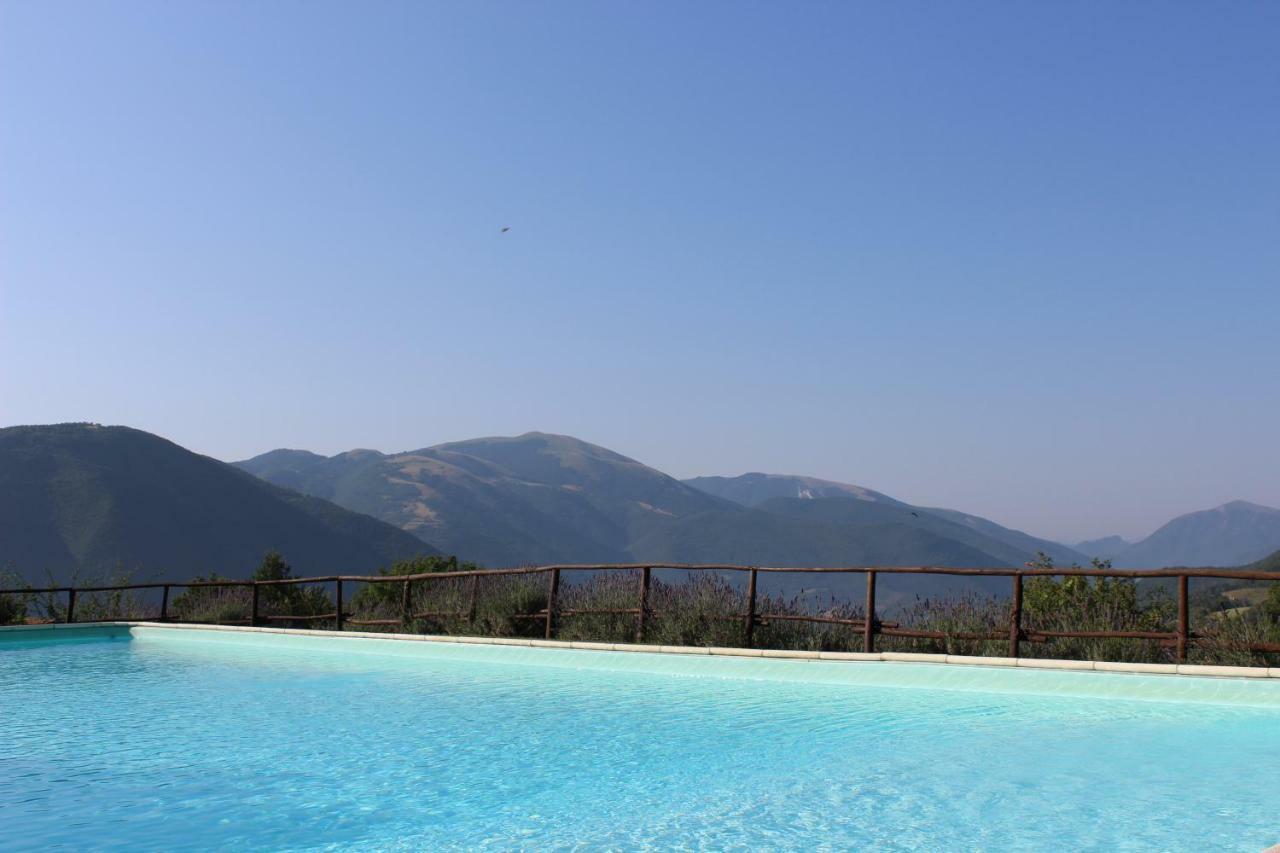 Agriturismo Roccagelli Vallo di Nera Buitenkant foto