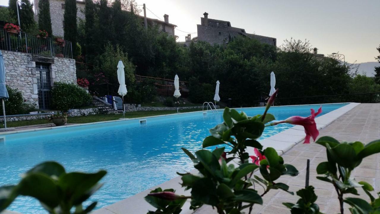 Agriturismo Roccagelli Vallo di Nera Buitenkant foto