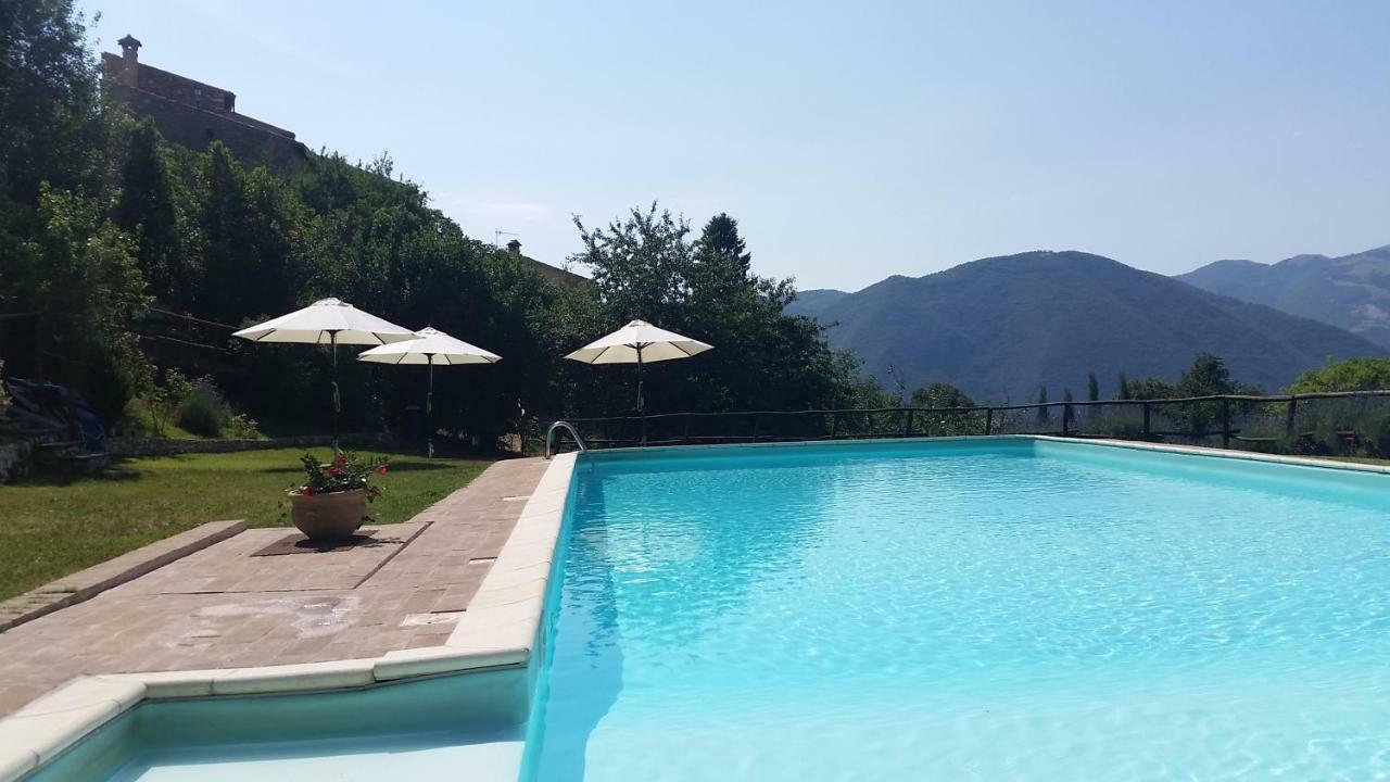 Agriturismo Roccagelli Vallo di Nera Buitenkant foto